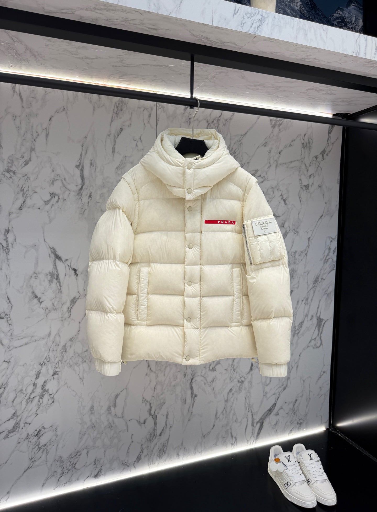Prada down jacket